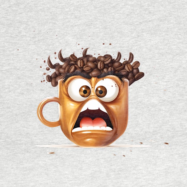 Big Face Coffee Mug by Acid_rain